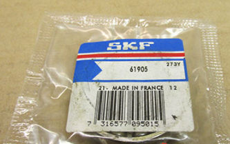SKF 61905 single row deep groove ball bearings
